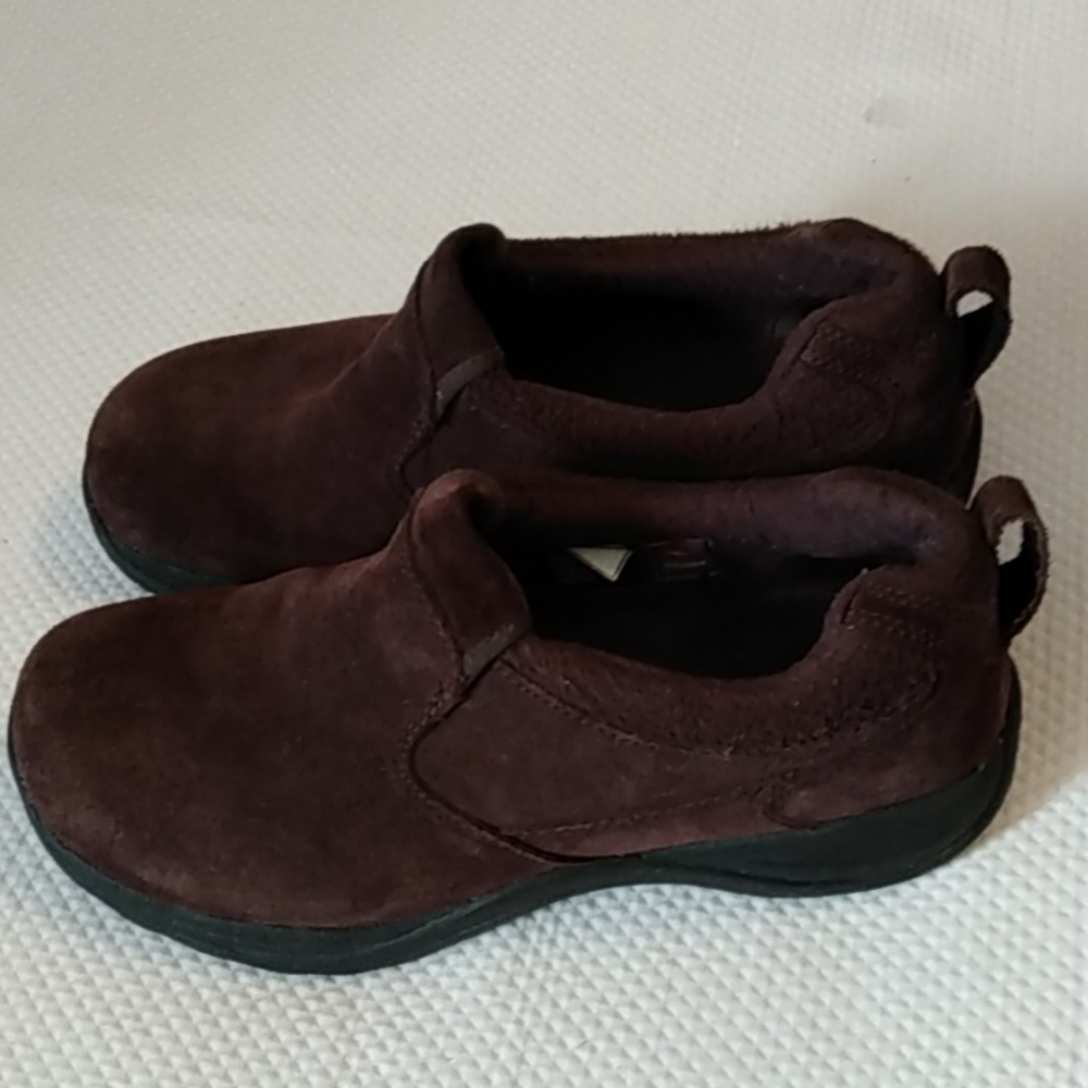 LL Bean Brown Suede Women's Slip-On Shoes
